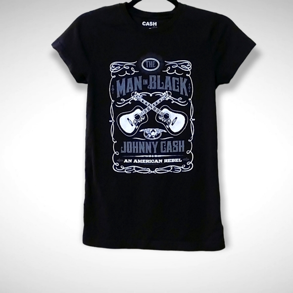 Johnny Cash 'American Rebel' T-shirt - Picture 2 of 5